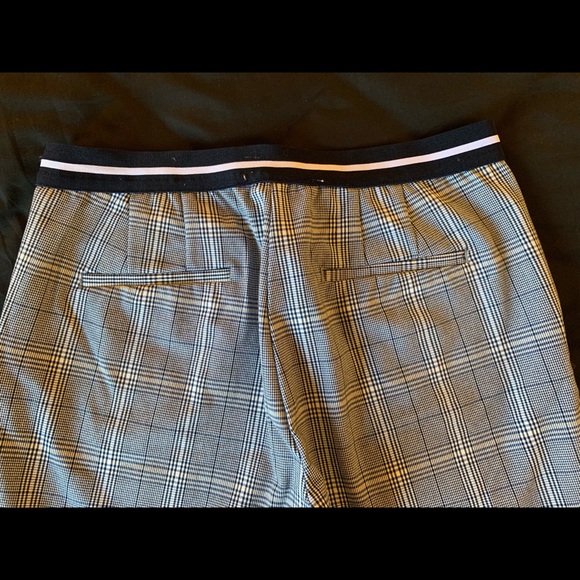 Zara Basic Women’s gray lining polyester skinny crop pull on dress pants. - Picture 7 of 11